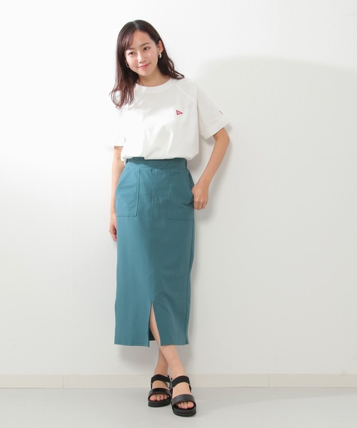 Healthknit Product（ヘルスニットプロダクト）の「Healthknit Product リブ半袖Tシャツ（Tシャツ/カットソー・レディース・ブラック/オフホワイト/ミント/その他1・M/L）」の19枚目の写真