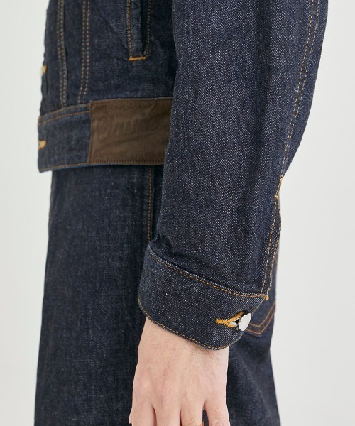 MASU(エムエーエスユー)の「【M A S U / エムエーエスユー】DENIM TRUCKER JACKET/デニムトラックジャケット(デニムジャケット・メンズ・ブルー・44)」の9枚目の写真