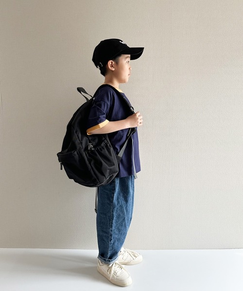 UCLA(ユーシーエルエー)の「【KIDS】【UCLA/ユーシーエルエー】リンガーTee(Tシャツ/カットソー・キッズ・ネイビー/ホワイト・S/XL/M/L/XXL)」の13枚目の写真