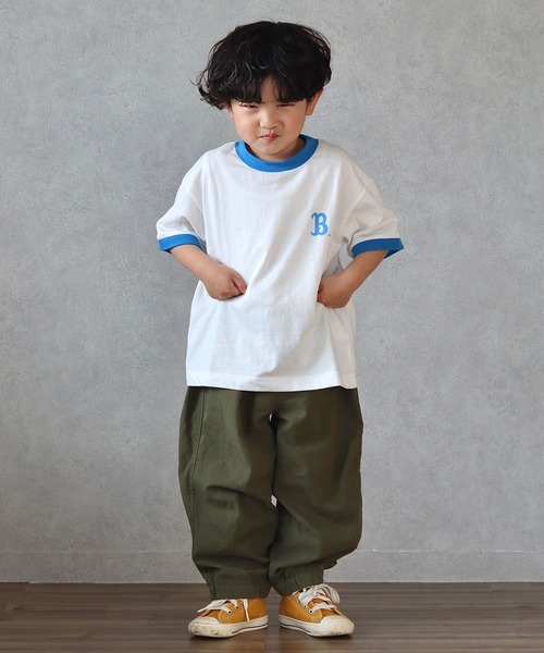 UCLA(ユーシーエルエー)の「【KIDS】【UCLA/ユーシーエルエー】リンガーTee(Tシャツ/カットソー・キッズ・ネイビー/ホワイト・S/XL/M/L/XXL)」の20枚目の写真