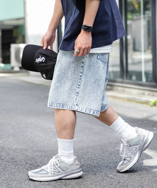 セール】WEGO/ヴィンテージスケーターショーツ（デニムパンツ