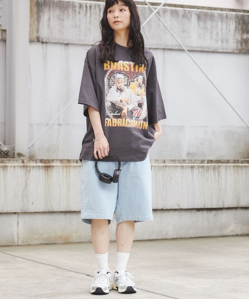 WEGO(ウィゴー)の「WEGO/ヴィンテージスケーターショーツ(デニムパンツ・メンズ・インディゴブルー/ライトインディゴブルー/ブラック/スカイブルー/ブラック系その他・MEDIUM/LARGE)」の14枚目の写真