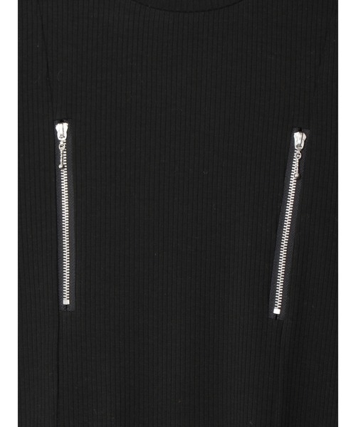 PAMEO POSE(パメオポーズ)の「Soo Top(Tシャツ/カットソー・レディース・ピンク/ホワイト/ブラック・FREE)」の5枚目の写真