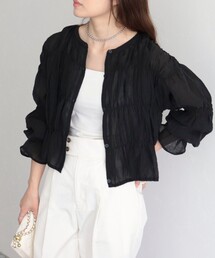fredy emue | 【fredy emue】シャーリングボレロシャツ(シャツ/ブラウス)