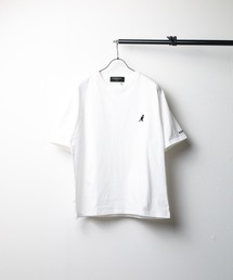 《KANGOL》刺繍ビッグサイズ クルーネックＴシャツ