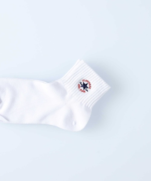 CONVERSE（コンバース）の「【CONVERSE】ロゴ刺繍ソックス３Ｐ（ソックス/靴下・レディース・ブルー・M/S）」の6枚目の写真
