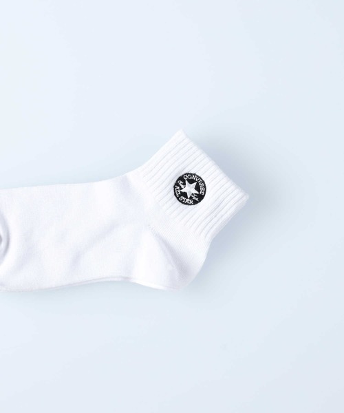 CONVERSE（コンバース）の「【CONVERSE】ロゴ刺繍ソックス３Ｐ（ソックス/靴下・レディース・ブルー・M/S）」の7枚目の写真