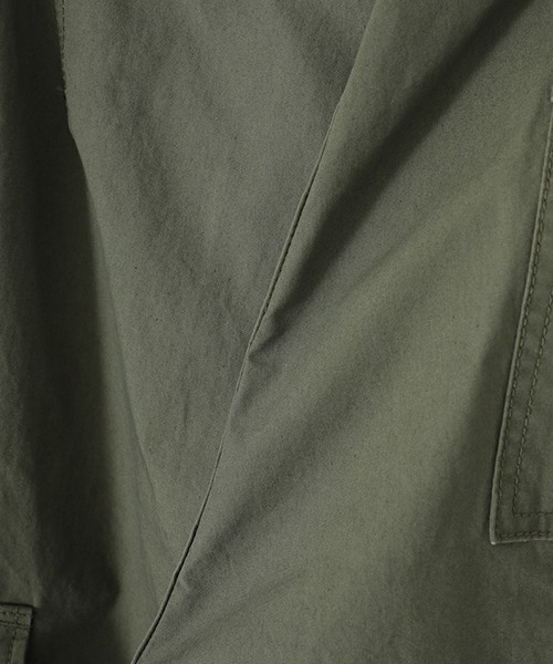 REMI RELIEF NAVY LABEL（レミレリーフネイビーレーベル）の「REMI RELIEF NAVY LABEL / レミレリーフ ネイビーレーベル：オーバーパンツ：RN24329217AK[STD]（カーゴパンツ・メンズ・オリーブ・M/S）」の6枚目の写真
