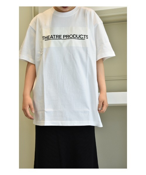 THEATRE PRODUCTS（シアタープロダクツ）の「コットン半袖Ｔシャツ-THEATREPRODUCTS-（Tシャツ/カットソー・レディース・ホワイト/ベージュ/ブラック・FREE）」の4枚目の写真