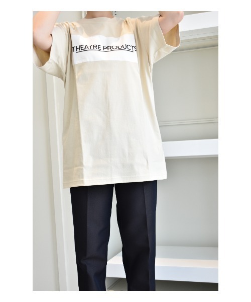 THEATRE PRODUCTS（シアタープロダクツ）の「コットン半袖Ｔシャツ-THEATREPRODUCTS-（Tシャツ/カットソー・レディース・ホワイト/ベージュ/ブラック・FREE）」の12枚目の写真