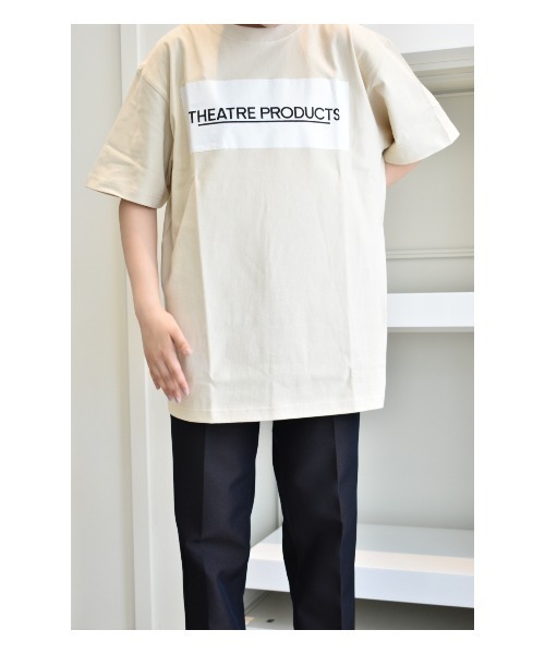 THEATRE PRODUCTS（シアタープロダクツ）の「コットン半袖Ｔシャツ-THEATREPRODUCTS-（Tシャツ/カットソー・レディース・ホワイト/ベージュ/ブラック・FREE）」の13枚目の写真
