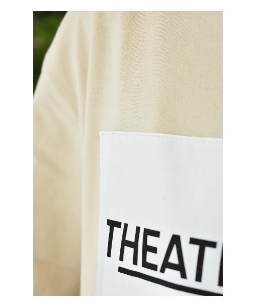 THEATRE PRODUCTS（シアタープロダクツ）の「コットン半袖Ｔシャツ-THEATREPRODUCTS-（Tシャツ/カットソー・レディース・ホワイト/ベージュ/ブラック・FREE）」の14枚目の写真
