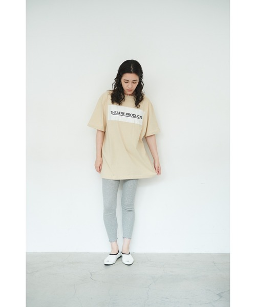 THEATRE PRODUCTS（シアタープロダクツ）の「コットン半袖Ｔシャツ-THEATREPRODUCTS-（Tシャツ/カットソー・レディース・ホワイト/ベージュ/ブラック・FREE）」の17枚目の写真