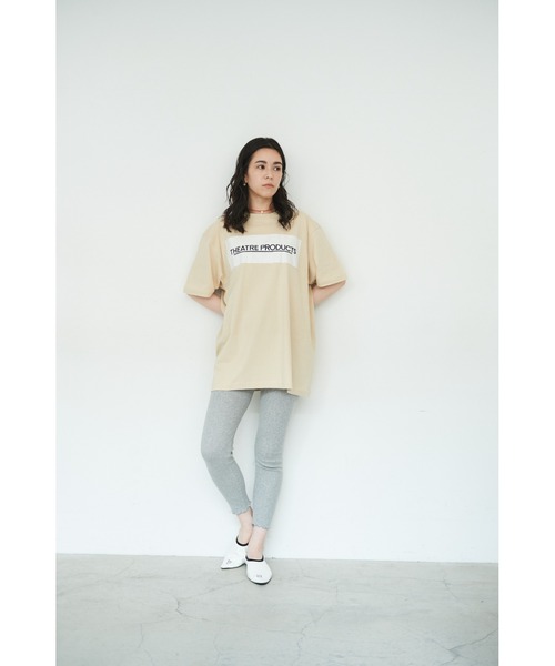THEATRE PRODUCTS（シアタープロダクツ）の「コットン半袖Ｔシャツ-THEATREPRODUCTS-（Tシャツ/カットソー・レディース・ホワイト/ベージュ/ブラック・FREE）」の18枚目の写真