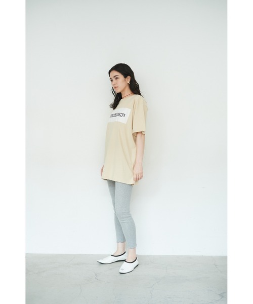 THEATRE PRODUCTS（シアタープロダクツ）の「コットン半袖Ｔシャツ-THEATREPRODUCTS-（Tシャツ/カットソー・レディース・ホワイト/ベージュ/ブラック・FREE）」の19枚目の写真