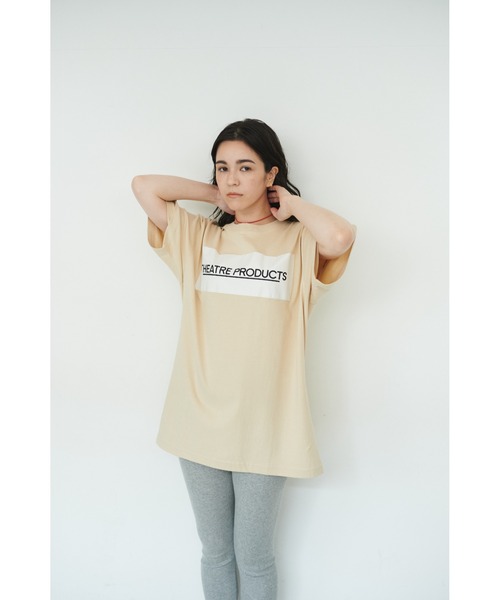 THEATRE PRODUCTS（シアタープロダクツ）の「コットン半袖Ｔシャツ-THEATREPRODUCTS-（Tシャツ/カットソー・レディース・ホワイト/ベージュ/ブラック・FREE）」の22枚目の写真