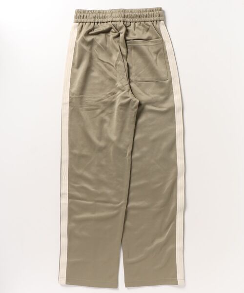 CORPUS TOKYO（コーパス トーキョー）の「サイドラインワイドジャージーパンツ（スウェットパンツ・メンズ・ブラック/チャコールグレー/グリーン/ブラウン/ライトグリーン・1/2/4/3）」の6枚目の写真