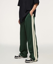 CORPUS TOKYO | サイドラインワイドジャージーパンツ(スウェットパンツ)