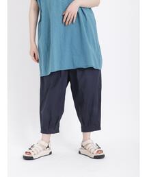 Samansa Mos2 | 裾タックテーパードパンツ(その他パンツ)