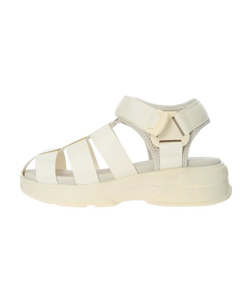 AMERICAN HOLIC（アメリカンホリック）の「ボリュームライトソールグルカサンダル（サンダル・レディース・アイボリー/ブラック・M/S/L）」の6枚目の写真
