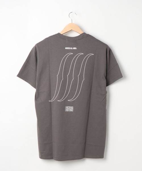 FUN/FOR/FICTION（ファンフォーフィクション）の「【FUN/FOR/FICTION】FFF SS T（Tシャツ/カットソー・レディース・チャコールグレー・FREE）」の4枚目の写真