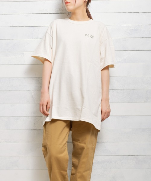 FUN/FOR/FICTION（ファンフォーフィクション）の「【FUN/FOR/FICTION】FFF SS T（Tシャツ/カットソー・レディース・チャコールグレー・FREE）」の7枚目の写真