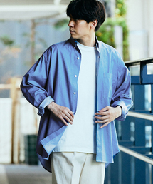 417 EDIFICE | コットンデニム B.D シャツ(シャツ/ブラウス)