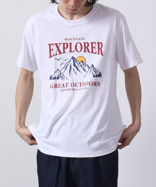 ACE(エース)の「ACE プリント Tシャツ 半袖(Tシャツ/カットソー・メンズ・ピンクベージュ/ホワイト系1/チャコール/ネイビー系/ホワイト系7/グリーン/カーキ系1/ブルー系/グレー/オートミール/カーキ/ネイビー系1/カーキ系/ネイビー系2/グレー系2/ブルー系2/ブルーグレー/チャコールグレー/ホワイト系4/ブルー/ホワイト系8/ホワイト系その他/グリーン系/ブラック系2/ブルー系1/ブラウン/ブラック系/オレンジ系/ホワイト系9/ブラック/ベージュ/ホワイト/ホワイト系6/ブラック系1/ネイビー/グレー系3/ホワイト系その他2/ホワイト系5/ホワイト系2/オレンジ/ホワイト系/グレー系/ホワイト系3/グレー系4/グレー系1・LL/L/M)」の10枚目の写真