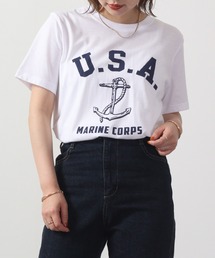ACE プリント Tシャツ 半袖
