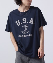 ACE プリント Tシャツ 半袖