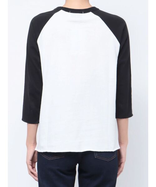 jouetie（ジュエティ）の「アップルラグランTシャツ（Tシャツ/カットソー・レディース・オフホワイト/ピンク/ブルー・MEDIUM）」の15枚目の写真