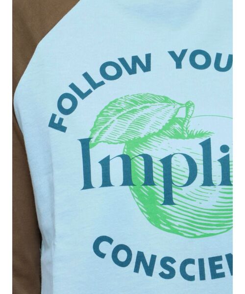 jouetie（ジュエティ）の「アップルラグランTシャツ（Tシャツ/カットソー・レディース・オフホワイト/ピンク/ブルー・MEDIUM）」の21枚目の写真