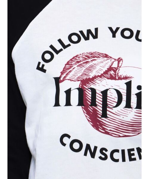 jouetie（ジュエティ）の「アップルラグランTシャツ（Tシャツ/カットソー・レディース・オフホワイト/ピンク/ブルー・MEDIUM）」の22枚目の写真