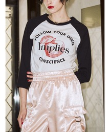 jouetie | アップルラグランTシャツ(Tシャツ/カットソー)