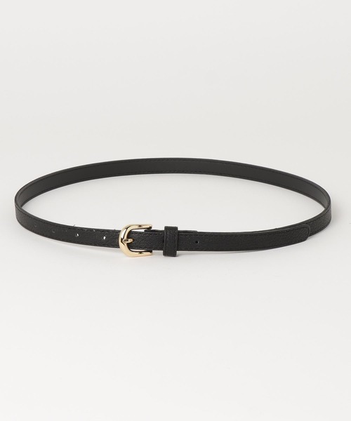 CALIFORNIA OUTFITTERS（カリフォルニア アウトフィッターズ）の「3-7C4,5,6シンプルスリム ベルト細身 華奢（ベルト・レディース・ホワイト系1/ベージュ系1/ブラック系3/ライトブラウン/ベージュ系3/ダークブラウン系3/ダークブラウン系2/ブラック系2/ホワイト系3/ブラック系1/キャメル/ホワイト系2/ベージュ系2/ダークブラウン系1・ONE SIZE）」の7枚目の写真