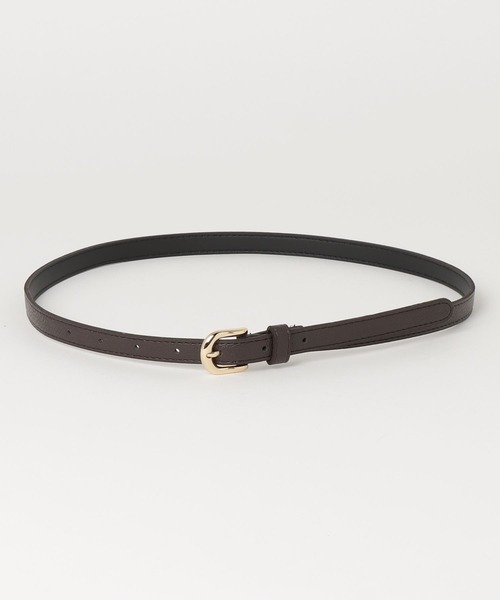 CALIFORNIA OUTFITTERS（カリフォルニア アウトフィッターズ）の「3-7C4,5,6シンプルスリム ベルト細身 華奢（ベルト・レディース・ホワイト系1/ベージュ系1/ブラック系3/ライトブラウン/ベージュ系3/ダークブラウン系3/ダークブラウン系2/ブラック系2/ホワイト系3/ブラック系1/キャメル/ホワイト系2/ベージュ系2/ダークブラウン系1・ONE SIZE）」の10枚目の写真