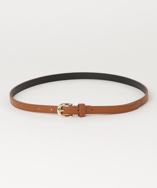 CALIFORNIA OUTFITTERS（カリフォルニア アウトフィッターズ）の「3-7C4,5,6シンプルスリム ベルト細身 華奢（ベルト・レディース・ホワイト系1/ベージュ系1/ブラック系3/ライトブラウン/ベージュ系3/ダークブラウン系3/ダークブラウン系2/ブラック系2/ホワイト系3/ブラック系1/キャメル/ホワイト系2/ベージュ系2/ダークブラウン系1・ONE SIZE）」の14枚目の写真