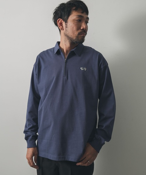 セール】『別注』PENNEYS×DOORS THE FOX ハーフジップロングスリーブT