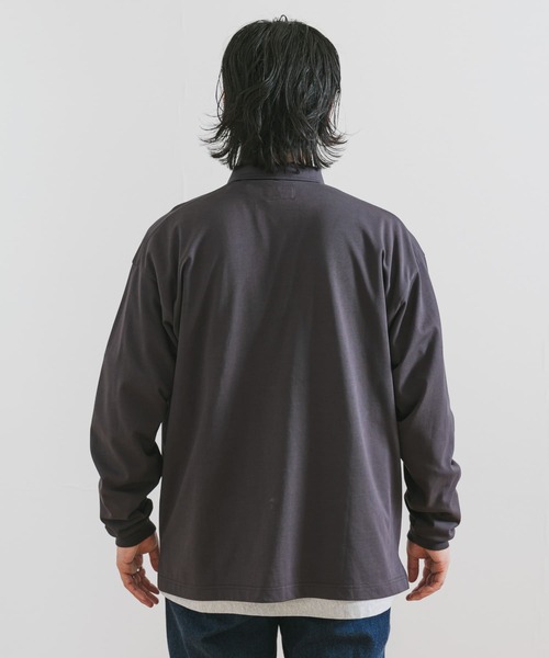 PENNEYS(ぺニーズ)の「『別注』PENNEYS×DOORS THE FOX ハーフジップロングスリーブTシャツ(Tシャツ/カットソー・メンズ・ブルー/スミクロ/ホワイト・LARGE/MEDIUM)」の20枚目の写真