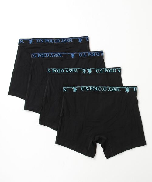 U.S. POLO ASSN.(ユーエスポロアッスン)の「U.S.POLO ASSN ユーエスポロアッスン 4PK STRETCH BB メンズ ボクサーパンツ(ボクサーパンツ・メンズ・ブルー系その他/その他/その他2/ブラック系その他/ブラック/ブルー系その他2/ブルー系その他4/チャコールグレー/グレー/ブルー系その他3/その他1/ブルー・MEDIUM/LARGE/SMALL/X-LARGE)」の16枚目の写真