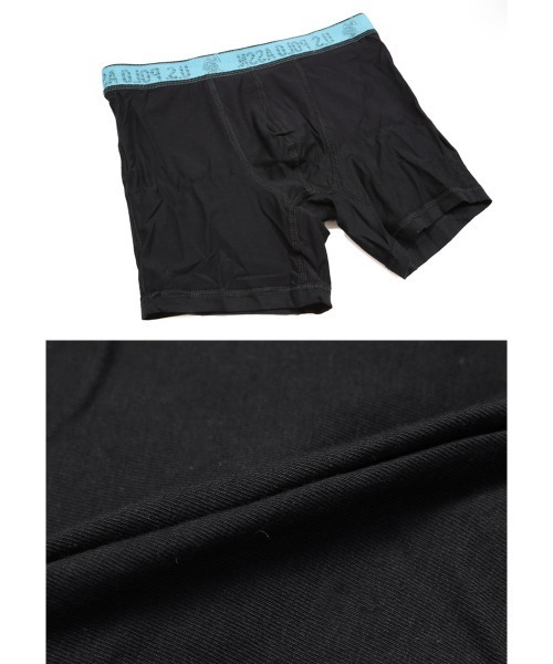 U.S. POLO ASSN.(ユーエスポロアッスン)の「U.S.POLO ASSN ユーエスポロアッスン 4PK STRETCH BB メンズ ボクサーパンツ(ボクサーパンツ・メンズ・ブルー系その他/その他/その他2/ブラック系その他/ブラック/ブルー系その他2/ブルー系その他4/チャコールグレー/グレー/ブルー系その他3/その他1/ブルー・MEDIUM/LARGE/SMALL/X-LARGE)」の14枚目の写真