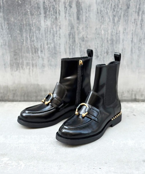 ASH(アッシュ)の「【WINGS PIERCING】ローファーブーツ(ブーツ・レディース・ブラック・35/37/36/38/40/39)」の11枚目の写真