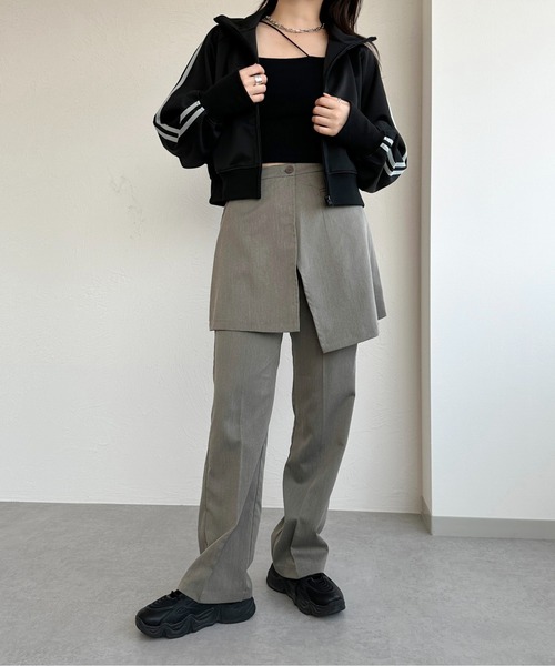 apres jour mignon（アプレジュールミニョン）の「デザインマルチウェイパンツ【ZOZOTOWN限定アイテム】（その他パンツ・レディース・ブラック/グレー/カーキ・MEDIUM/SMALL/X-LARGE）」の22枚目の写真