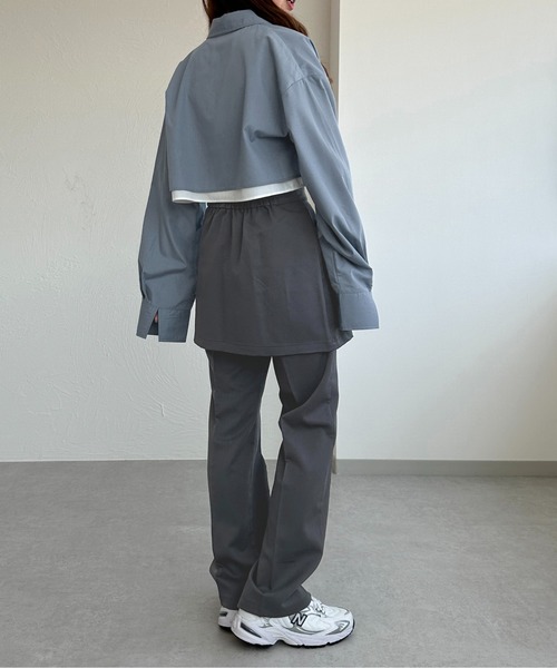 apres jour mignon（アプレジュールミニョン）の「デザインマルチウェイパンツ【ZOZOTOWN限定アイテム】（その他パンツ・レディース・ブラック/グレー/カーキ・MEDIUM/SMALL/X-LARGE）」の18枚目の写真