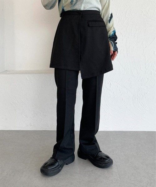 apres jour mignon（アプレジュールミニョン）の「デザインマルチウェイパンツ【ZOZOTOWN限定アイテム】（その他パンツ・レディース・ブラック/グレー/カーキ・MEDIUM/SMALL/X-LARGE）」の5枚目の写真