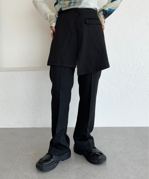 apres jour mignon（アプレジュールミニョン）の「デザインマルチウェイパンツ【ZOZOTOWN限定アイテム】（その他パンツ・レディース・ブラック/グレー/カーキ・MEDIUM/SMALL/X-LARGE）」の6枚目の写真