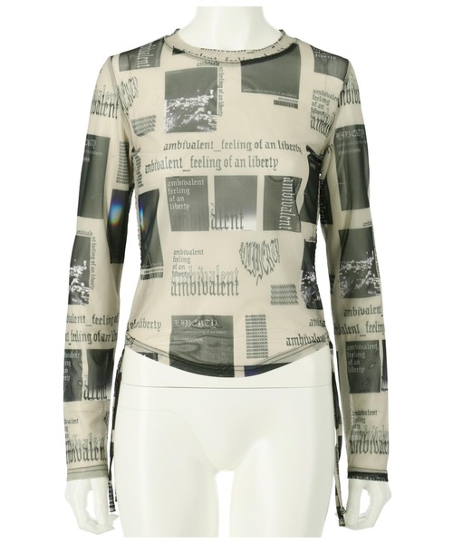 ANLIBERTY ANAP(アンリバティアナップ)の「サイドギャザーシアートップス(Tシャツ/カットソー・レディース・その他・FREE)」の7枚目の写真