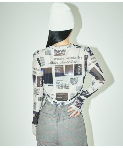 ANLIBERTY ANAP(アンリバティアナップ)の「サイドギャザーシアートップス(Tシャツ/カットソー・レディース・その他・FREE)」の11枚目の写真