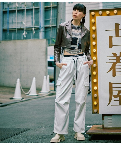 ANLIBERTY ANAP(アンリバティアナップ)の「サイドギャザーシアートップス(Tシャツ/カットソー・レディース・その他・FREE)」の16枚目の写真