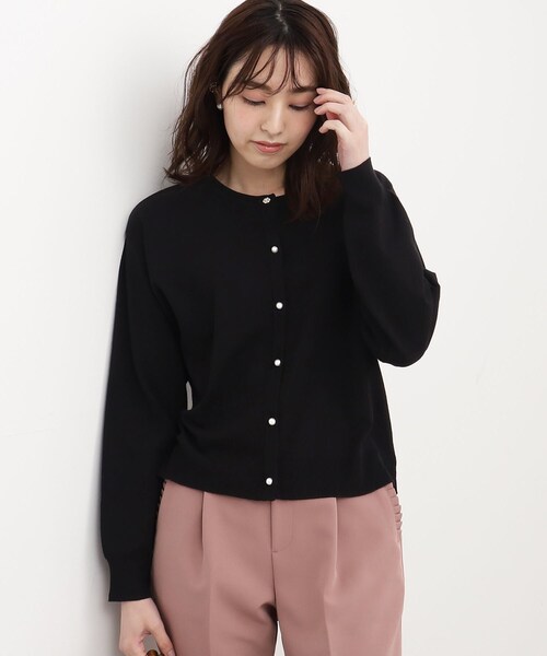 ビジューフレンチカーディガン